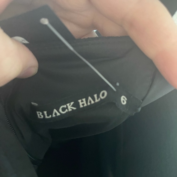 BLACK HALO- SAYER SHEATH DRESS - Picture 2 of 7